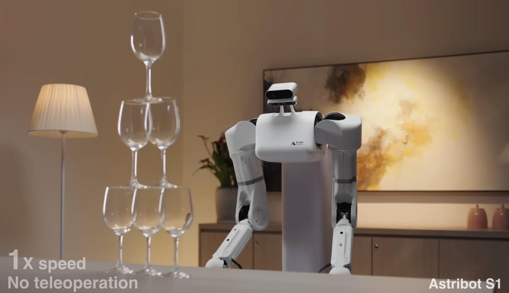 В Китае показали «робота-домохозяина» Astribot, умеющего вести быт. Видео