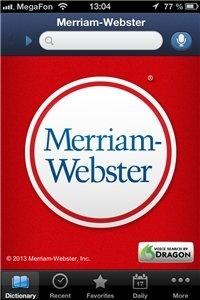 Обзор на Merriam-Webster Dictionary