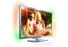 Philips-42PFL7406H

Philips 42PFL7406H
Philips 42PFL7406H — жидкокристаллический телевизор c торцевой светодиодной подсветкой. . Поддержка 3D-видео, интернет-сервисов и фирменной функции Ambilight — отличительные черты этого ТВ.

Аmbilight — фоновая подсветка телевизора. При включении Ambilight включаются лампы подсветки ТВ, которые расположены на боках телевизора и подсвечивают не экран, а стену, перед которой стоит или висит ТВ. Эта подсветка может подстраиваться как под цвет фона, так и под цвет изображения на экране. Таким образом создаётся дополнительный «объём» изображения(не имеющий никакого отношения к стереоскопии) и просмотр видео становится более приятным. Другая фирменная функция — Net TV — даст доступ к таким интернет-сервисам, как YouTube, каталог радиостанций Tunin.Fm, Picasa, Screen Dreams и так далее.

Характеристики 42-дюймового Full HD экрана следующие: контрастность 500 000:1, яркость — 400 кд/м2. Время отклика матрицы составляет 2 мс, а частота обновления экрана — 400 Герц. Такой частоты хватит как для увеличения плавности изображения, так и для просмотра стереоскопического контента. 

Набор разъёмов у Philips 42PFL7406H немного богаче, чем у обычных ЖК-телевизоров. На боковой стороне ТВ находятся 2 порта USB, разъёмы CI, HDMI и карт-ридер для карточек формата SD. На задней стороне, помимо традиционного антенного входа, находятся 3 порта HDMI, D-SUB, аналоговый аудиовход и оптический аудиовыход, сетевой разъём Etherner, SCART, выход для наушников, компонентный и композитный разъёмы. На Philips 42PFL7406H можно просматривать картинки в jpeg, слушать музыку в mp3,смотреть видео H264/MPEG-4 AVC, MPEG-1, MPEG-2, MPEG-4.

В продаже можно найти телевизоры Philips PFL7406H с 47- , 42- и 32-дюймовыми экранами.

(Philips 42PFL7406H, Philips 47PFL7406H, Philips 32PFL7406H)

Philips 42PFL7406H
Philips 42PFL7406H — жидкокристаллический телевизор c торцевой светодиодной подсветкой. . Поддержка 3D-видео, интернет-сервисов и фирменной функции Ambilight — отличительные черты этого ТВ.

Аmbilight — фоновая подсветка телевизора. При включении Ambilight включаются лампы подсветки ТВ, которые расположены на боках телевизора и подсвечивают не экран, а стену, перед которой стоит или висит ТВ. Эта подсветка может подстраиваться как под цвет фона, так и под цвет изображения на экране. Таким образом создаётся дополнительный «объём» изображения(не имеющий никакого отношения к стереоскопии) и просмотр видео становится более приятным. Другая фирменная функция — Net TV — даст доступ к таким интернет-сервисам, как YouTube, каталог радиостанций Tunin.Fm, Picasa, Screen Dreams и так далее.

Характеристики 42-дюймового Full HD экрана следующие: контрастность 500 000:1, яркость — 400 кд/м2. Время отклика матрицы составляет 2 мс, а частота обновления экрана — 400 Герц. Такой частоты хватит как для увеличения плавности изображения, так и для просмотра стереоскопического контента. 

Набор разъёмов у Philips 42PFL7406H немного богаче, чем у обычных ЖК-телевизоров. На боковой стороне ТВ находятся 2 порта USB, разъёмы CI, HDMI и карт-ридер для карточек формата SD. На задней стороне, помимо традиционного антенного входа, находятся 3 порта HDMI, D-SUB, аналоговый аудиовход и оптический аудиовыход, сетевой разъём Etherner, SCART, выход для наушников, компонентный и композитный разъёмы. На Philips 42PFL7406H можно просматривать картинки в jpeg, слушать музыку в mp3,смотреть видео H264/MPEG-4 AVC, MPEG-1, MPEG-2, MPEG-4.

В продаже можно найти телевизоры Philips PFL7406H с 47- , 42- и 32-дюймовыми экранами.

(Philips 42PFL7406H, Philips 47PFL7406H, Philips 32PFL7406H)