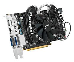 Обзор видеокарты MSI Cyclone 1GD5 HD6850