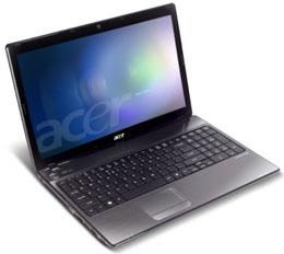 Acer Aspire 7551G-N974G64Bikk
Этот ноутбук во многом похож на описанный здесь HP Pavilion dv7-6001er. Acer Aspire 7551G также базируется на современных компонентах, входящих в мобильную платформу AMD. Однако, в отличие от упомянутого лэптопа HP, внутри него установлен более быстрый четырехядерный процессор Phenom II N970 (2,3 ГГц, TDP 35 Вт), а видеокарта та же — AMD Radeon HD 6650M (встроенная в чипсет видеокарта недоступна).
Остальные параметры тоже немного отличаются (но лишь немного) — 4 Гбайта ОЗУ (против 6 Гбайт у HP), 640 Гбайт винчестер (750 у HP), BD-ROM привод (DVD±RW у HP). Нет Bluetooth-адаптера, а Wi-Fi поддерживает только стандарты 802.11a/b/g. Входящая в комплект Windows 7 более «скромная» — Home Basic. И за это все просят около 28 тысяч. На наш взгляд, предложение HP чуть более сбалансировано, хотя и Acer Aspire 7551G отлично отработает роль недорогого игрового домашнего ноутбука.
Что до дизайна, то он вполне обычный для Acer — строгий темно-серый корпус обычной прямоугольной формы, немного скучный. Но с эргономикой все в порядке: тачпад большой, а клавиатура дополнена цифровым блоком. Так что для работы и игр этот ноутбук подходит весьма неплохо.

Acer Aspire 7551G-N974G64Bikk
Этот ноутбук во многом похож на описанный здесь HP Pavilion dv7-6001er. Acer Aspire 7551G также базируется на современных компонентах, входящих в мобильную платформу AMD. Однако, в отличие от упомянутого лэптопа HP, внутри него установлен более быстрый четырехядерный процессор Phenom II N970 (2,3 ГГц, TDP 35 Вт), а видеокарта та же — AMD Radeon HD 6650M (встроенная в чипсет видеокарта недоступна).
Остальные параметры тоже немного отличаются (но лишь немного) — 4 Гбайта ОЗУ (против 6 Гбайт у HP), 640 Гбайт винчестер (750 у HP), BD-ROM привод (DVD±RW у HP). Нет Bluetooth-адаптера, а Wi-Fi поддерживает только стандарты 802.11a/b/g. Входящая в комплект Windows 7 более «скромная» — Home Basic. И за это все просят около 28 тысяч. На наш взгляд, предложение HP чуть более сбалансировано, хотя и Acer Aspire 7551G отлично отработает роль недорогого игрового домашнего ноутбука.
Что до дизайна, то он вполне обычный для Acer — строгий темно-серый корпус обычной прямоугольной формы, немного скучный. Но с эргономикой все в порядке: тачпад большой, а клавиатура дополнена цифровым блоком. Так что для работы и игр этот ноутбук подходит весьма неплохо.