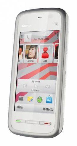Nokia 5230
Это один из самых доступных тачфонов Nokia. Его корпус не отличается миниатюрностью и тонкостью, выполнен из пластика. В комплекте с 5230 поставляется несколько вариантов сменных панелей (задняя крышка занимает всю тыльную сторону корпуса). Этот незамысловатый ход позволяет персонализовать внешний вид смартфона.
Сенсорный дисплей имеет разрешение 360х640, такое же, как и во всех сенсорных Symbian-смартфонах Nokia. Главный экран имеет надстройку "панель контактов" - она помогает разместить в горизонтальной полоске наиболее важных абонентов для быстрого доступа к информации о них. Это не только номер телефона или адрес электронной почты, но и, к примеру, история взаимодействия.
Поскольку 5230 - урезанная версия (по сравнению со старшей моделью 5800), в ней представлен неполный коммуникационный набор. В данном телефоне экономия отразилась в отсутствии WLAN-модуля и установке более простой камеры. Время автономной работы составляет от 2 до 3 дней в зависимости от частоты использования сетевых (интернет, IM-сервисы) и мультимедийных (камера, аудиоплеер) возможностей.

Nokia 5230
Это один из самых доступных тачфонов Nokia. Его корпус не отличается миниатюрностью и тонкостью, выполнен из пластика. В комплекте с 5230 поставляется несколько вариантов сменных панелей (задняя крышка занимает всю тыльную сторону корпуса). Этот незамысловатый ход позволяет персонализовать внешний вид смартфона.
Сенсорный дисплей имеет разрешение 360х640, такое же, как и во всех сенсорных Symbian-смартфонах Nokia. Главный экран имеет надстройку "панель контактов" - она помогает разместить в горизонтальной полоске наиболее важных абонентов для быстрого доступа к информации о них. Это не только номер телефона или адрес электронной почты, но и, к примеру, история взаимодействия.
Поскольку 5230 - урезанная версия (по сравнению со старшей моделью 5800), в ней представлен неполный коммуникационный набор. В данном телефоне экономия отразилась в отсутствии WLAN-модуля и установке более простой камеры. Время автономной работы составляет от 2 до 3 дней в зависимости от частоты использования сетевых (интернет, IM-сервисы) и мультимедийных (камера, аудиоплеер) возможностей.