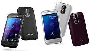 Баклажан! Обзор необычного dual-SIM смартфона Alcatel One Touch 993D на Android 4.0