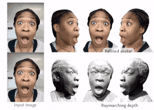 3D-модель лица научились создавать при помощи камеры обыкновенного смартфона