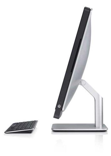 Dell XPS One 27, вид сбоку