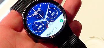 Видео: умные часы Huawei Watch на MWC 2015