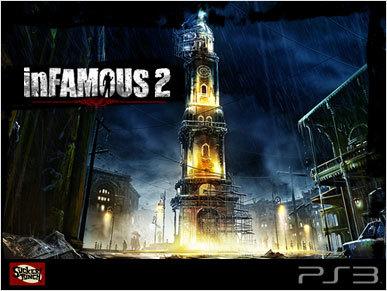 Залезть на эту башню для героя InFamous 2 — пара пустяков