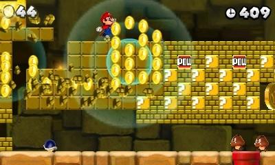 Трансформация части уровня в золотой прииск