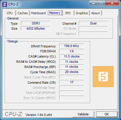 Характеристики оперативной памяти HP Spectre XT Pro