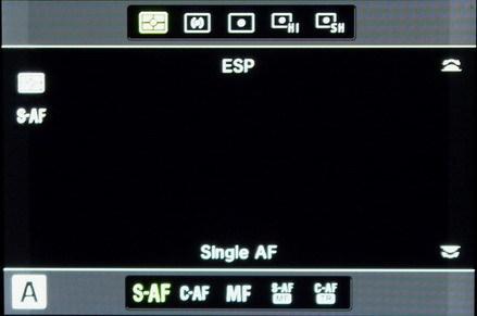 Интерфейс Olympus OM-D E-M1