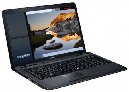 Toshiba Satellite L670
Сегодня серия Satellite L у Toshiba занимает позицию между бюджетным классом (Satellite C) и средним (Satellite A). Эти ноутбуки предлагают весьма достойное сочетание цены, качества и производительности. L670 – это 17,3-дюймовые лэптопы, что автоматически переводит их в категорию настольных.
При цене 24-27 тысяч они предлагают решение на базе процессора Pentium Dual-Core P6000 из нового поколения мобильной платформы Intel, 2-3 Гбайта ОЗУ, жесткий диск на 250-320 Гбайт и видеокарту класса ATI Mobility Radeon HD 5145 (это чуть более быстрый аналог Mobility Radeon HD 4530). Ноутбук поставляется вместе с Windows 7 Home Premium. Такой мобильный компьютер хорошо подойдет для работы, просмотра фильмов, веб-серфинга, и даже некоторые игры на нем заработают.
Внешность у L670 не вычурная, строгая. Форма корпуса классическая, а цвет — черный. Единственный «яркий мазок» — глянцевое покрытие, которое быстро покрывается отпечатками пальцев. Эргономика ноутбука на высоте, как и у других 17,3-дюймовых моделей. Клавиатура, конечно же, не обделена цифровым блоком, а тачпад достаточно большой.

Toshiba Satellite L670
Сегодня серия Satellite L у Toshiba занимает позицию между бюджетным классом (Satellite C) и средним (Satellite A). Эти ноутбуки предлагают весьма достойное сочетание цены, качества и производительности. L670 – это 17,3-дюймовые лэптопы, что автоматически переводит их в категорию настольных.
При цене 24-27 тысяч они предлагают решение на базе процессора Pentium Dual-Core P6000 из нового поколения мобильной платформы Intel, 2-3 Гбайта ОЗУ, жесткий диск на 250-320 Гбайт и видеокарту класса ATI Mobility Radeon HD 5145 (это чуть более быстрый аналог Mobility Radeon HD 4530). Ноутбук поставляется вместе с Windows 7 Home Premium. Такой мобильный компьютер хорошо подойдет для работы, просмотра фильмов, веб-серфинга, и даже некоторые игры на нем заработают.
Внешность у L670 не вычурная, строгая. Форма корпуса классическая, а цвет — черный. Единственный «яркий мазок» — глянцевое покрытие, которое быстро покрывается отпечатками пальцев. Эргономика ноутбука на высоте, как и у других 17,3-дюймовых моделей. Клавиатура, конечно же, не обделена цифровым блоком, а тачпад достаточно большой.