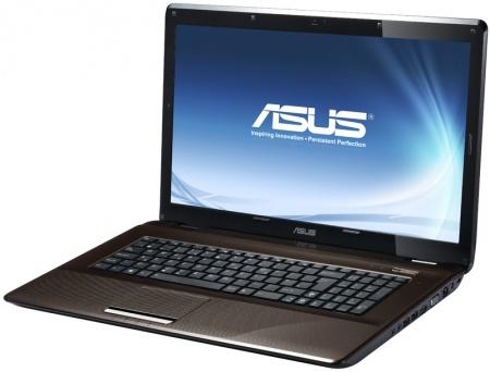 ASUS K72DR
ASUS серии K известны своей невысокой стоимостью в сочетании с неплохими характеристиками. И, хотя это бюджетная линейка ноутбуков, среди них попадаются среднеценовые модели. Делается это просто — достаточно лишь их «напичкать под завязку». Хороший пример такого подхода — K72DR.
ASUS K72DR – это 17,3-дюймовый ноутбук на базе платформы AMD последнего поколения. В продаже мы нашли несколько конфигураций стоимостью от 30 до 40 тысяч. В более дешевом варианте можно обнаружить двухъядерный процессор Turion II, 4 Гбайта ОЗУ, жесткий диск на 500 Гбайт. Если поднять цену до уровня 34-35 тысяч, процессор станет трехъядерным Phenom II, а жесткий диск заменится на 640-гигабайтовую модель. Ну и самый дорогой K72DR порадует своего владельца ОЗУ на 6 Гбайт и двумя жесткими дисками по 500 Гбайт каждый. ЦП останется трехъядерным.
Кстати, в качестве видеокарты во всех модификациях используется ATI Mobility Radeon HD 5470 — не очень солидно для данной ценовой категории, но ASUS не предлагает иных вариантов для K72DR.
ASUS K72DR может стать отличным выбором, если вы ищете добротный настольный ноутбук и не очень заинтересованы в играх. С эргономикой у него все в полном порядке, тачпад большой, клавиатура имеет удобную раскладку. И внешность привлекательная —необычный темно-коричневый цвет плавно изогнутого корпуса, покрытого глянцем, выделяет ноутбук на фоне черно-серых собратов по классу.

ASUS K72DR
ASUS серии K известны своей невысокой стоимостью в сочетании с неплохими характеристиками. И, хотя это бюджетная линейка ноутбуков, среди них попадаются среднеценовые модели. Делается это просто — достаточно лишь их «напичкать под завязку». Хороший пример такого подхода — K72DR.
ASUS K72DR – это 17,3-дюймовый ноутбук на базе платформы AMD последнего поколения. В продаже мы нашли несколько конфигураций стоимостью от 30 до 40 тысяч. В более дешевом варианте можно обнаружить двухъядерный процессор Turion II, 4 Гбайта ОЗУ, жесткий диск на 500 Гбайт. Если поднять цену до уровня 34-35 тысяч, процессор станет трехъядерным Phenom II, а жесткий диск заменится на 640-гигабайтовую модель. Ну и самый дорогой K72DR порадует своего владельца ОЗУ на 6 Гбайт и двумя жесткими дисками по 500 Гбайт каждый. ЦП останется трехъядерным.
Кстати, в качестве видеокарты во всех модификациях используется ATI Mobility Radeon HD 5470 — не очень солидно для данной ценовой категории, но ASUS не предлагает иных вариантов для K72DR.
ASUS K72DR может стать отличным выбором, если вы ищете добротный настольный ноутбук и не очень заинтересованы в играх. С эргономикой у него все в полном порядке, тачпад большой, клавиатура имеет удобную раскладку. И внешность привлекательная —необычный темно-коричневый цвет плавно изогнутого корпуса, покрытого глянцем, выделяет ноутбук на фоне черно-серых собратов по классу.