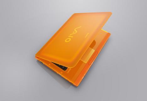Оранжевый Sony VAIO C