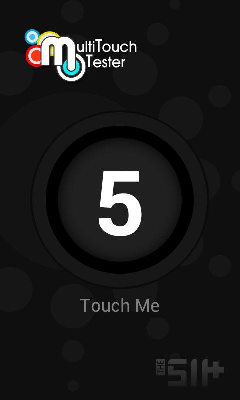 Результаты теста Multitouch Tester на OLT On-Tab 7012