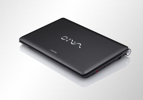 Закрытый черный Sony VAIO Y