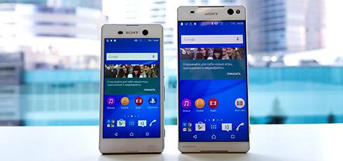 Доступные новинки Sony. Быстрый обзор Xperia M5 и Xperia C5 Ultra
