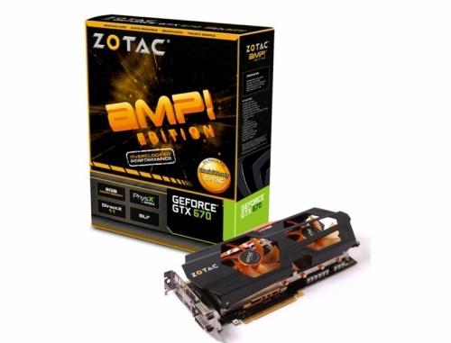 Видеокарта Zotac GTX 670 AMP!