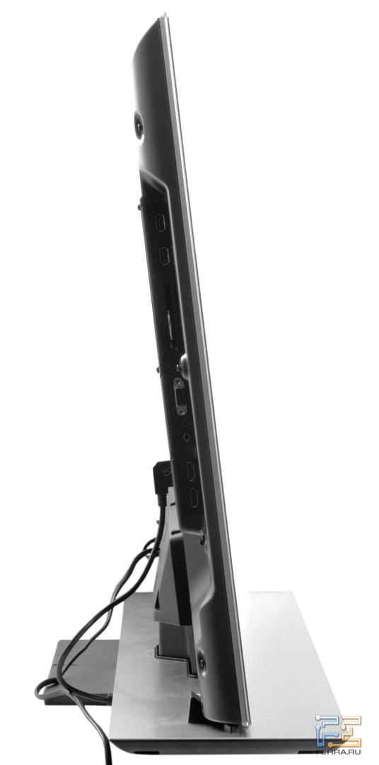 Левый торец телевизора Sony KDL-40HX853