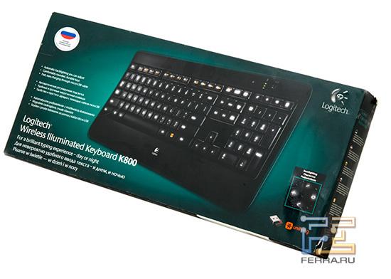 Коробка Logitech K800
