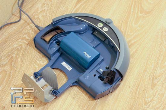 Основная часть iRobot Scooba 385, вид сверху