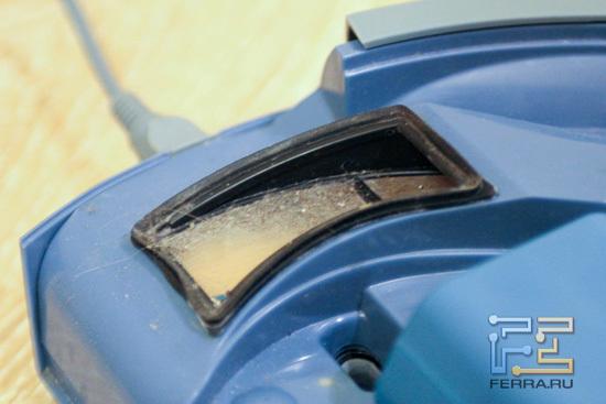 Фильтр, в который попадает крупный мусор