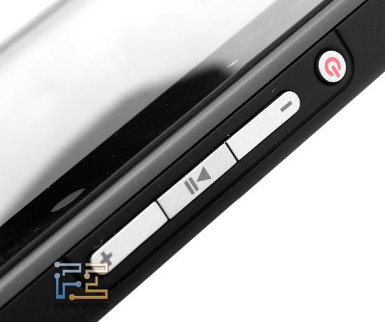 Мультимедийные клавиши на BlackBerry Playbook