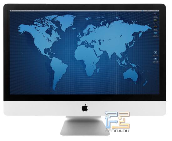Apple iMac 27 — вид спереди