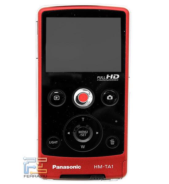 Экран и органы управления Panasonic HM-TA1