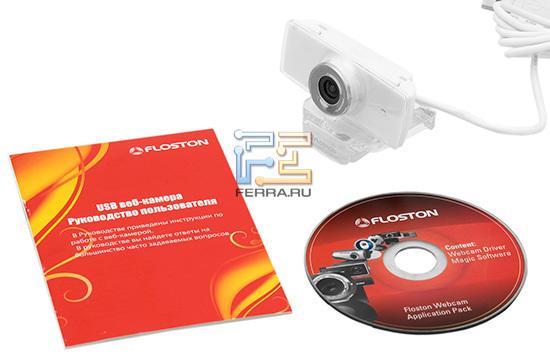 Комплект поставки веб-камеры Floston B18