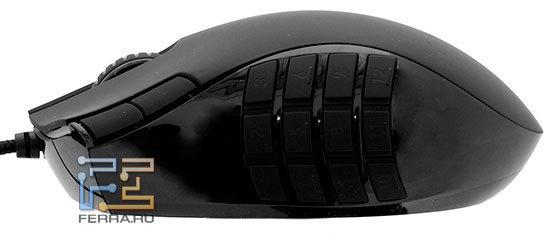 Левая боковая часть мыши Razer Naga