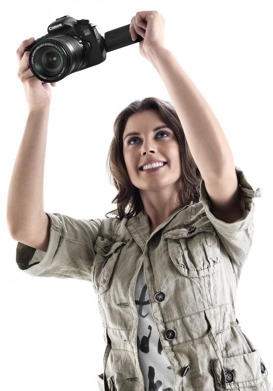 Так можно снимать, используя преимущества поворотного экрана Canon EOS 60D