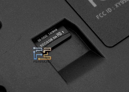 Разъём для карточек памяти microSD