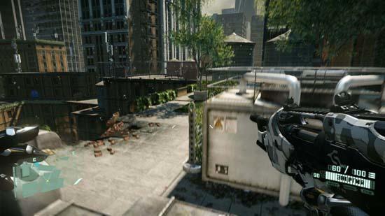 Прыг-скок — и герой Crysis 2 поднимается над землей на добрых три метра