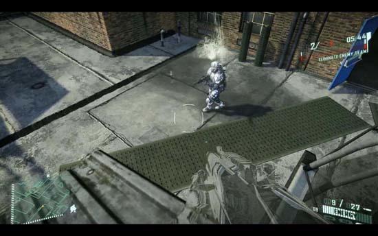 В мультиплеере Crysis 2 опасность может ожидать в любом месте