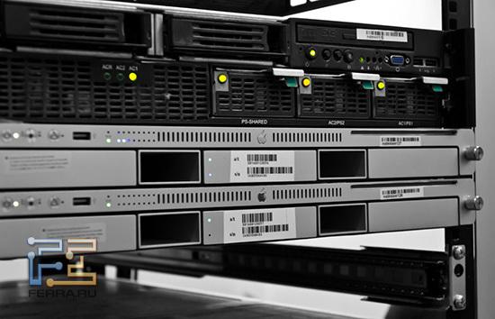 Так выглядят серверы Apple