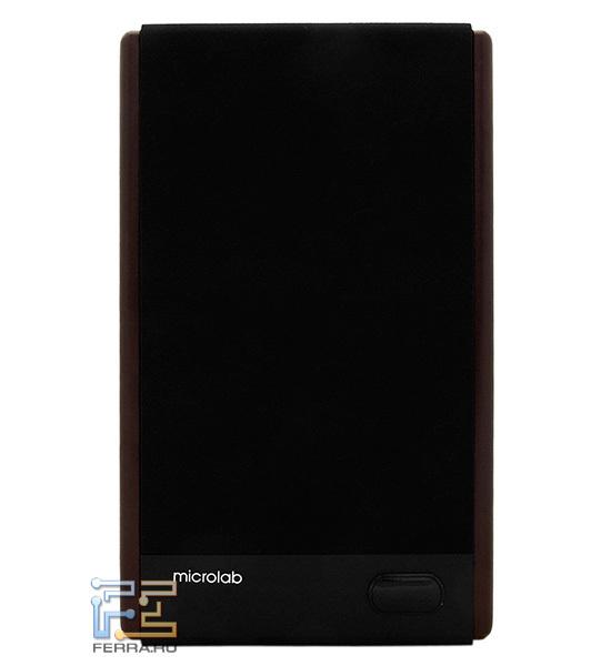 Microlab SOLO-6C: вид спереди с установленной защитной сеткой