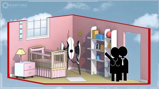 Как убеждает один из роликов Portal 2, охранные турели могут стать дома незаменимыми помощниками