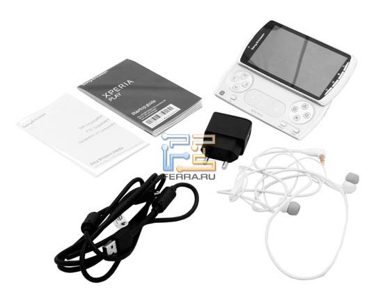 Комплект поставки Sony Ericsson Xperia Play