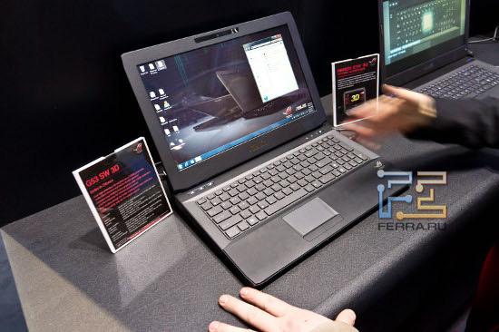«Безочковый» «трехмерный» ноутбук ASUS G53 SW 3D
