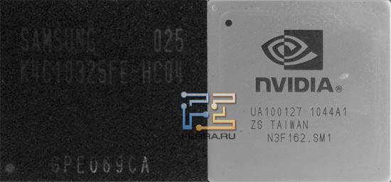 Отсутствие традиционной маркировки на графическом чипе немного смущает
