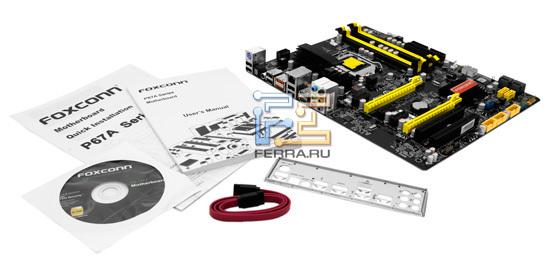 Комплект поставки системной платы Foxconn P67A-S
