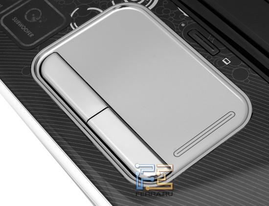 Слишком маленький тачпад для такого большого ноутбука