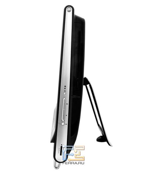 HP TouchSmart 600. Вид справа