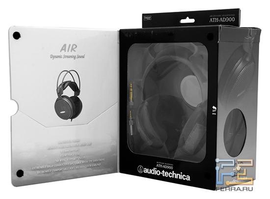 Оригинальная коробка Audio-Technica ATH AD900