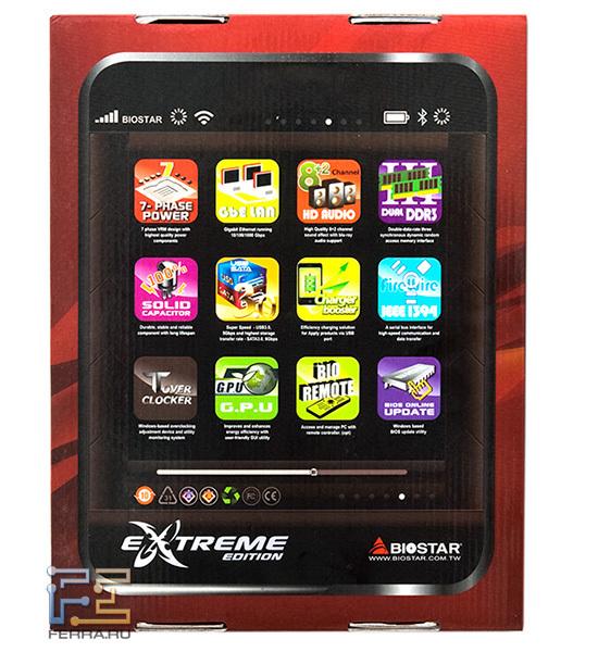 Функции платы TH67XE также размещены на дисплее известного телефона