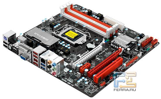 Внешний вид платы TH67XE