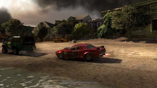 MotorStorm: Apocalypse – Землетрясение изрядно потрепало городок