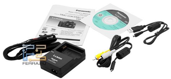 Комплект поставки Lumix G3