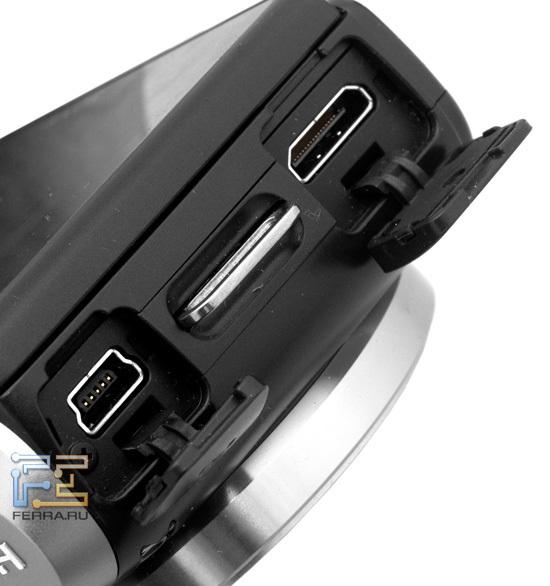 Sony NEX-C3: интерфейсные разъемы