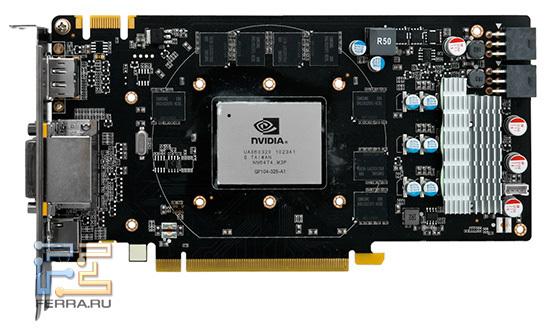 Zotac 2 Gb со снятым радиатором